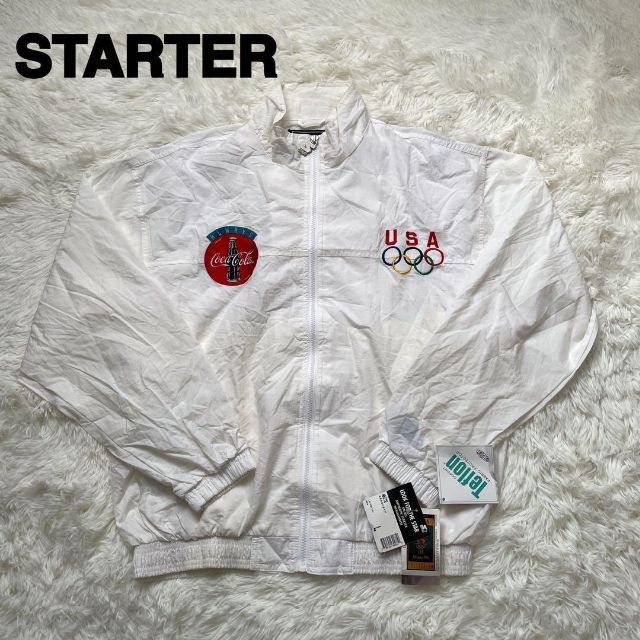 【新品タグ付き】STARTER USA オリンピックブルゾン　ナイロンジャケット メンズのジャケット/アウター(ナイロンジャケット)の商品写真