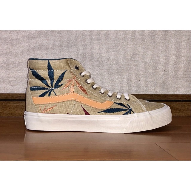 海外限定 新品 VANS SK8-Hi Reissue 27.5cm リーフ柄 - スニーカー