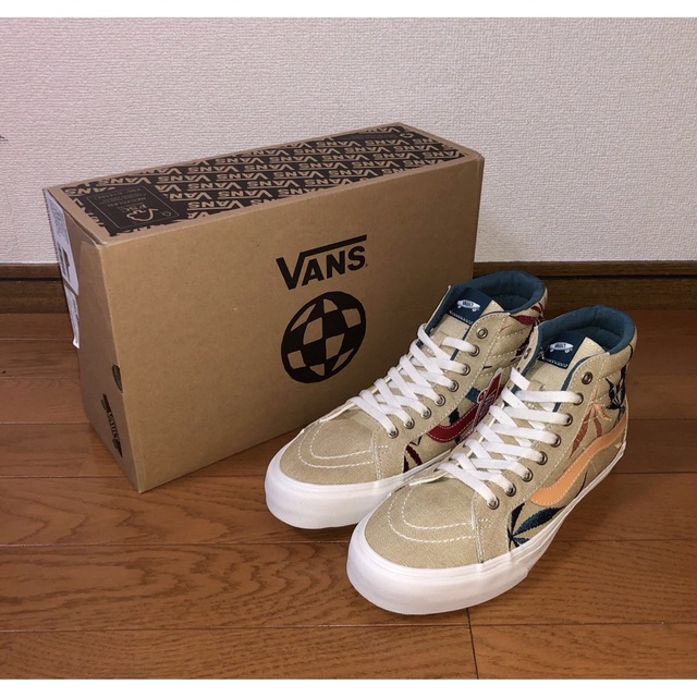 SK8-HI（VANS） - 海外限定 新品 VANS SK8-Hi Reissue 27.5cm リーフ柄