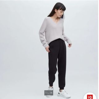 ユニクロ(UNIQLO)のドライスウェットジョガーパンツ(カジュアルパンツ)