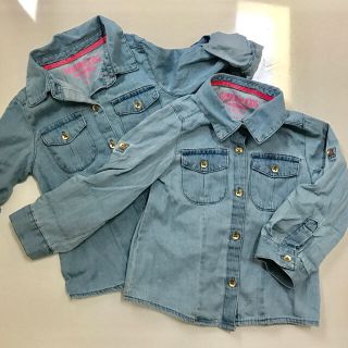 オシュコシュ(OshKosh)の●OSHKOSH▲デニムシャツ2T●キッズカットソー(シャツ/カットソー)