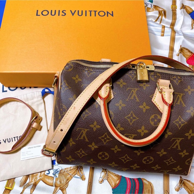 超熱 LOUIS VUITTON 【2/21 21時まで最終値下げ】ルイヴィトン スピーディ 25 バンドリエール ショルダーバッグ 