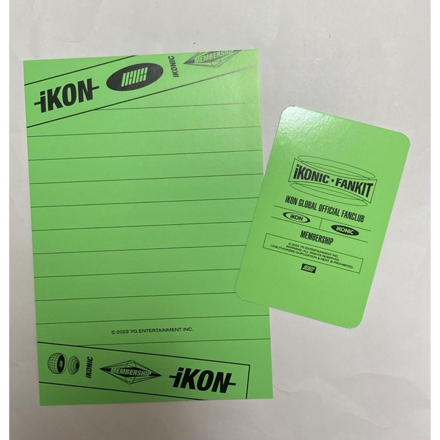 iKON(アイコン)のiKON ファンキット トレカ ポストカード ジナン  エンタメ/ホビーのタレントグッズ(アイドルグッズ)の商品写真