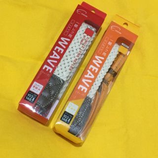 エツミ(ETSUMI)のWEAVE ウィーブコットン編み カメラストラップ 新品未使用 2点セット(ミラーレス一眼)