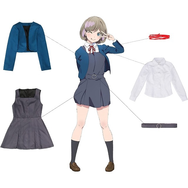 コスプレ衣装 ラブライブ スーパースター 私立結ヶ丘女子高等