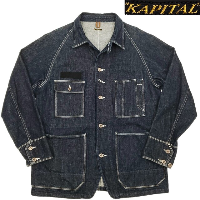 色移り有り KAPITAL キャピタル 非売品 神戸20周年 ノベルティ デニム