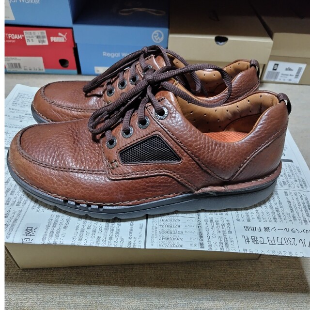 美品 Clarks クラークス ゴアテックス 革靴