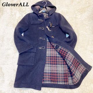 グローバーオール(Gloverall)のGloverALL ダッフルコート ハーフコート フード S　ネイビー(ダッフルコート)