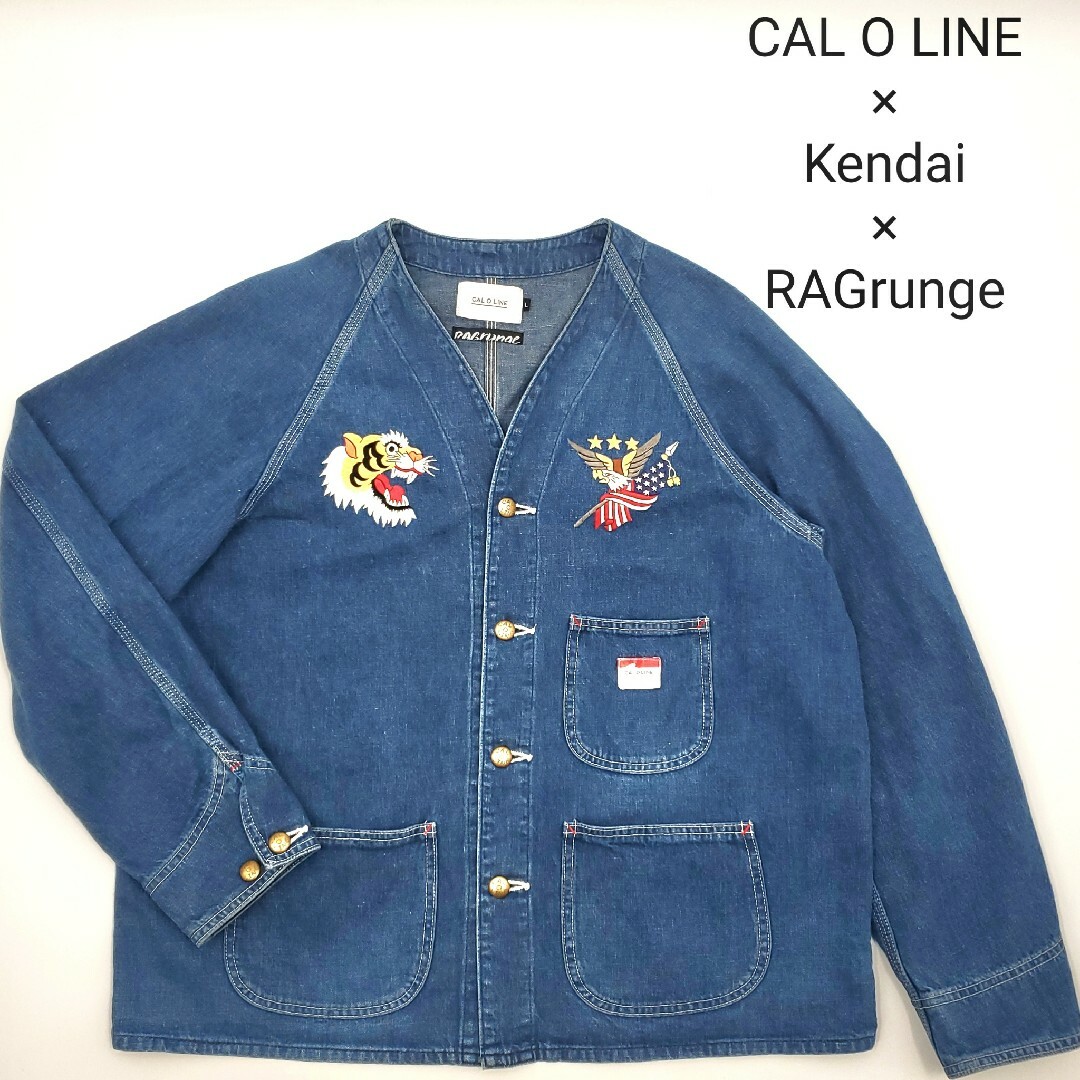 手刺繍◆CAL O LINE×Kendai×RAGrunge◆ XL 565