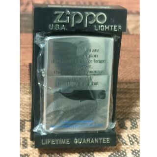 ジッポー(ZIPPO)の【新品未使用】激レア　Moby Dick クジラ　シルエット　zippo(タバコグッズ)