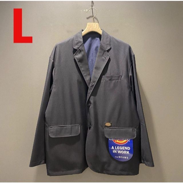 L Dickies tripster beams SUIT NAVY ネイビー