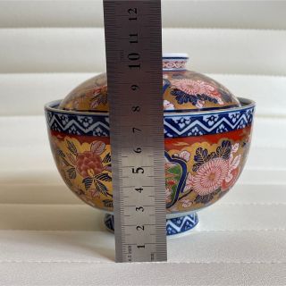 有田焼 其泉窯 昭和年製 極錦金彩古伊万里 蓋付き丼ぶり 蓋物 賞美堂