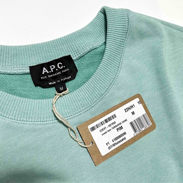 A.P.C. アーペーセー Item スウェット トレーナー アイテム ロゴ