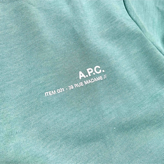 A.P.C. アーペーセー Item スウェット トレーナー アイテム ロゴ