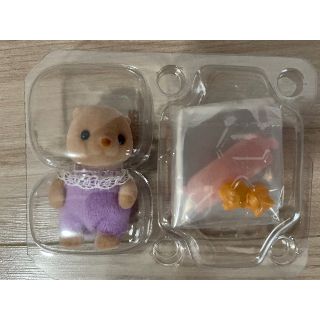 シルバニアファミリー/赤ちゃんスイーツコレクション/ラッコの赤ちゃん(ぬいぐるみ/人形)
