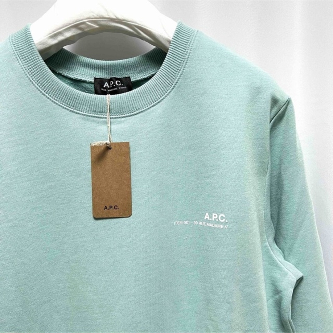 A.P.C. アーペーセー Item スウェット トレーナー アイテム ロゴ