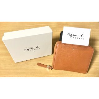 アニエスベー(agnes b.)の美品　agnes b. voyage 二つ折り財布IW07-01(財布)