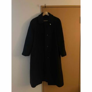 vintage black coat(ロングコート)