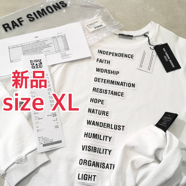 予約販売 RAF SIMONS - 新品 国内 正規品 ラフシモンズ アーカイブ