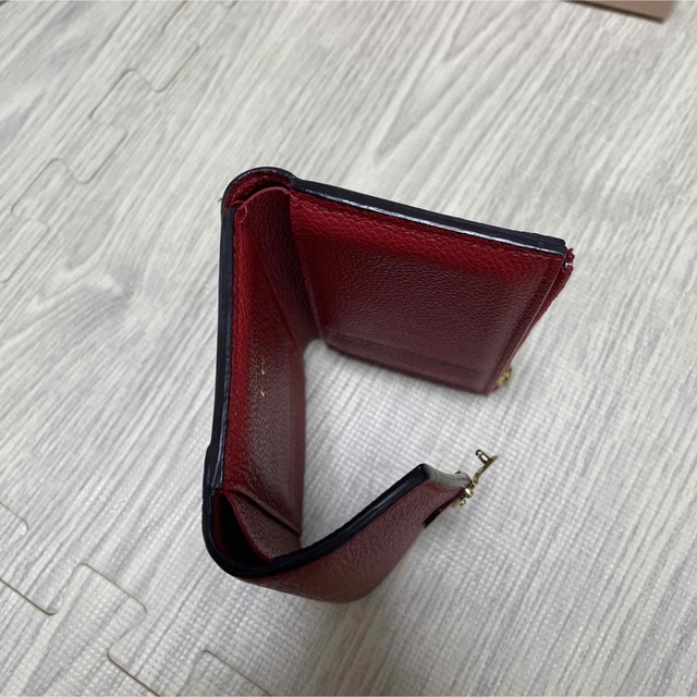 Louis Vuitton ルイヴィトン パラス コンパクト モノグラム 赤 革