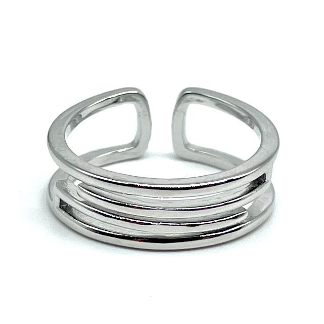 リング シルバー925 16号 指輪 メンズ オープンリング 【PN2611】 メンズのアクセサリー(リング(指輪))の商品写真