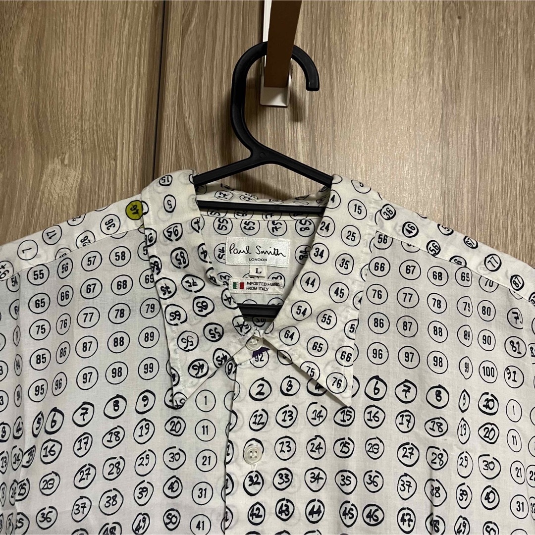 paul smith ポールスミス 総柄シャツ - シャツ