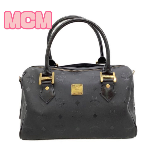 MCM ミニボストンバッグ ハンドバッグ