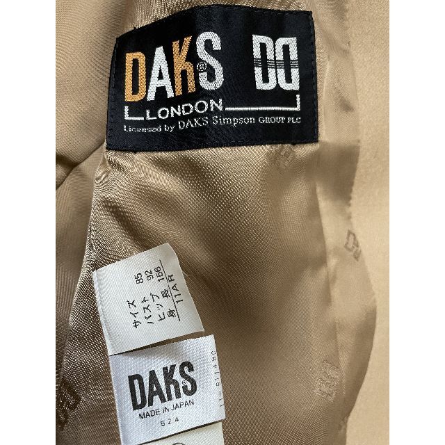 DAKS(ダックス)のJ303★新品同様 ダックス DAKS ジャケット11(XL 13号相当)女性用 レディースのジャケット/アウター(テーラードジャケット)の商品写真