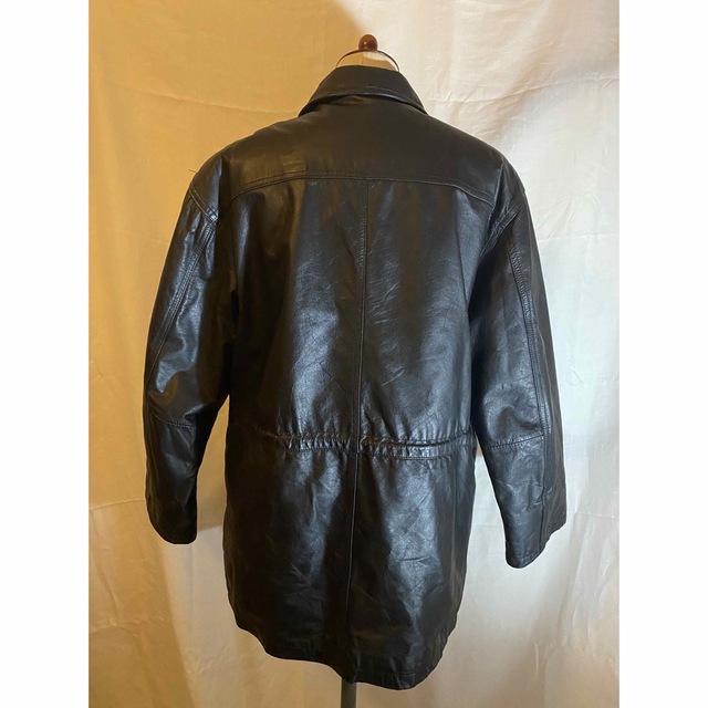 Vintage ヴィンテージ 古着 牛革 レザージャケット レザーハーフコート