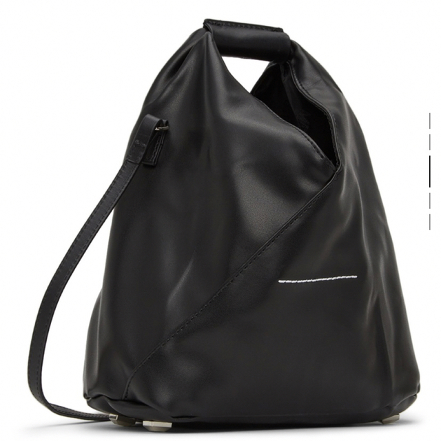 MM6 Maison Margiela】ブラック フェイクレザー バッグ | www.jarussi