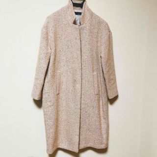 新品♡百貨店購入！cugnette キュニエット　ミックスツイードコート(ロングコート)
