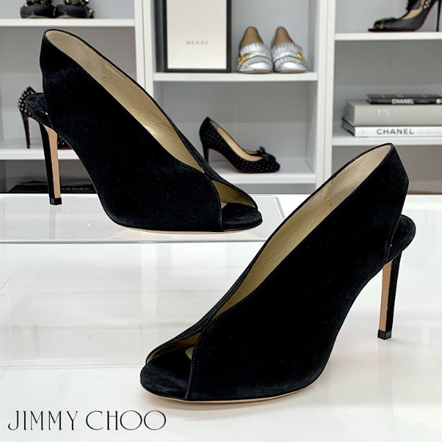 商品詳細JIMMY CHOO◎オープントゥ グリッター パンプス - dso-ilb.si