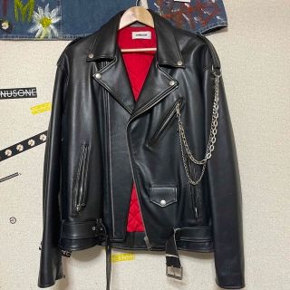 アンブッシュ(AMBUSH)のambush ライダース　G-DRAGON着用　シラ様専用(ライダースジャケット)