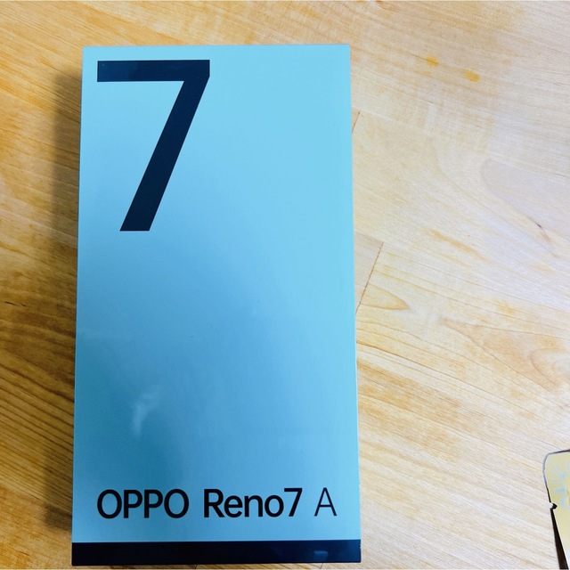 【新品未開封】OPPO Reno7 A ドリームブルー