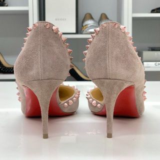 [christianlouboutin]ルブタン スウェードハイヒール 26cm