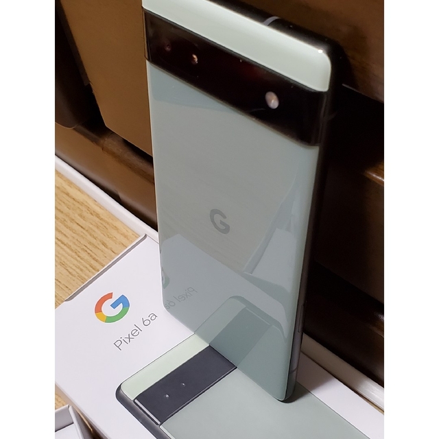 Google Pixel - Google Pixel6a Sage 緑 128GB au版の通販 by おおりす
