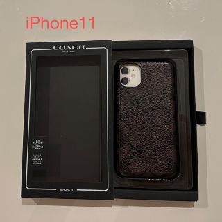 コーチ(COACH)のコーチ　iPhone11 iPhoneケース　coach(iPhoneケース)