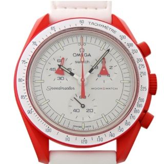 スウォッチ(swatch)のオメガ スウォッチ OMEGA×Swatch MISSION TO MARS S(腕時計(アナログ))