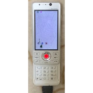 エヌティティドコモ(NTTdocomo)のドコモFOMAガラケー　P-02A 初期化済み　充電しました(携帯電話本体)