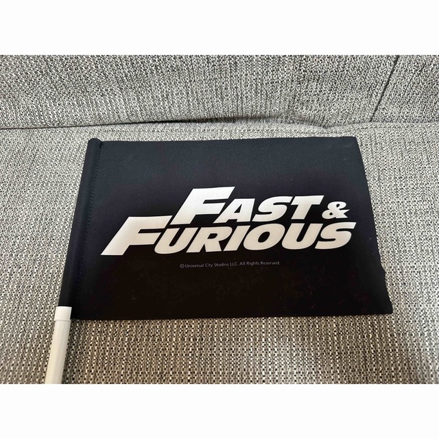 FAST FURIOUS ワイルドスピード フラッグ　新品非売品 その他のその他(その他)の商品写真