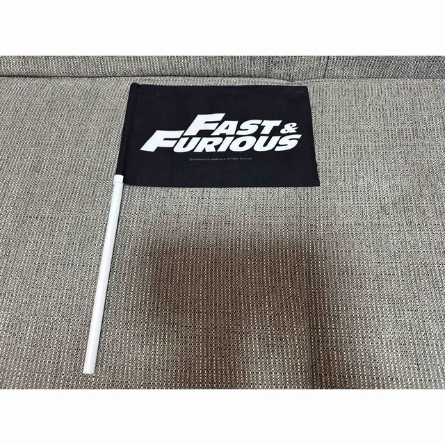 FAST FURIOUS ワイルドスピード フラッグ　新品非売品 その他のその他(その他)の商品写真