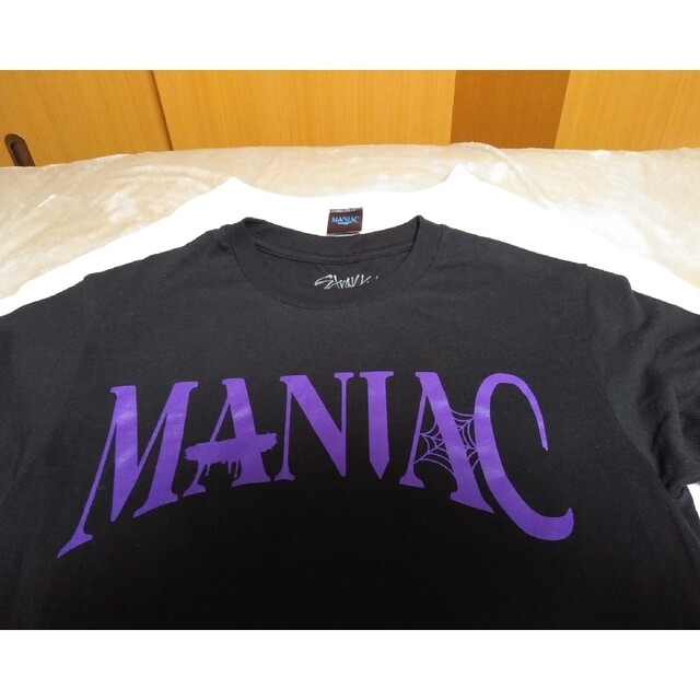 スキズ　MANIAC　バンコク　シンガポール公式Tシャツ 黒　Sサイズ 2