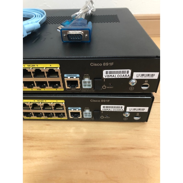 CCNA、CCNP】2台Cisco891FJ | lea-partners.com