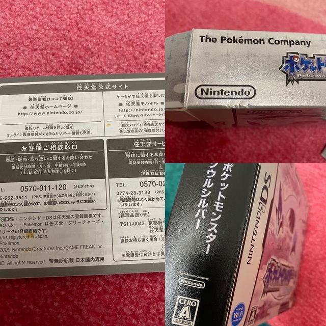 ポケットモンスター　ソウルシルバー　DS 4