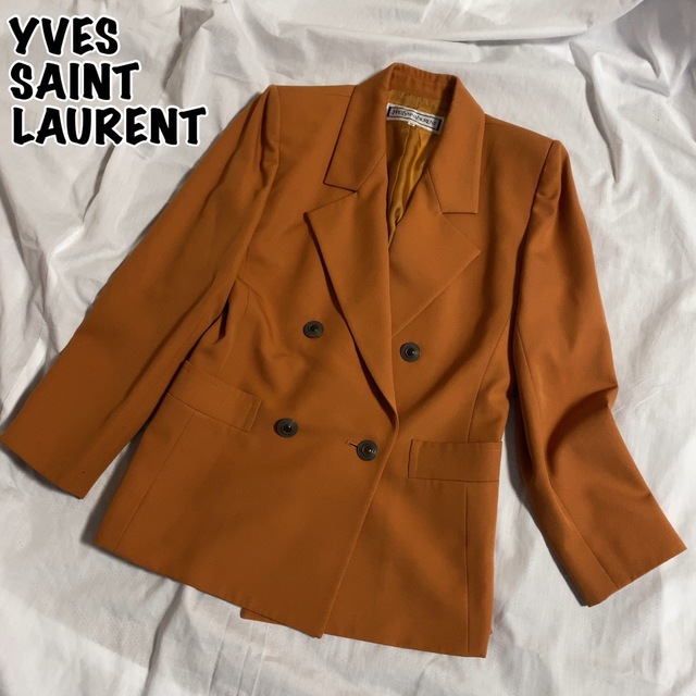 美品！Yves Saint Laurent ヴィンテージ ジャケット ダブル M-