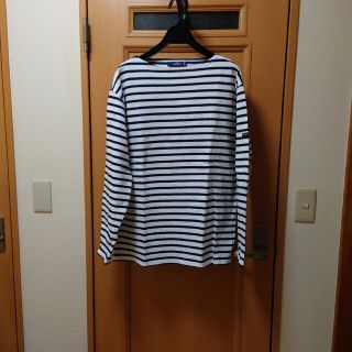 セントジェームス(SAINT JAMES)のSAKURA様専用　　セントジェームス　長袖カットソー　白紺(Tシャツ(長袖/七分))