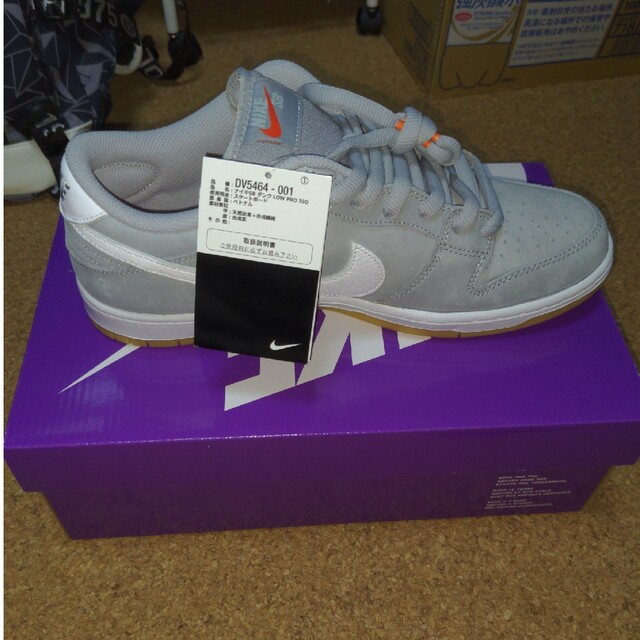 Nike SB Dunk Low Orange Label Grey Gum新品