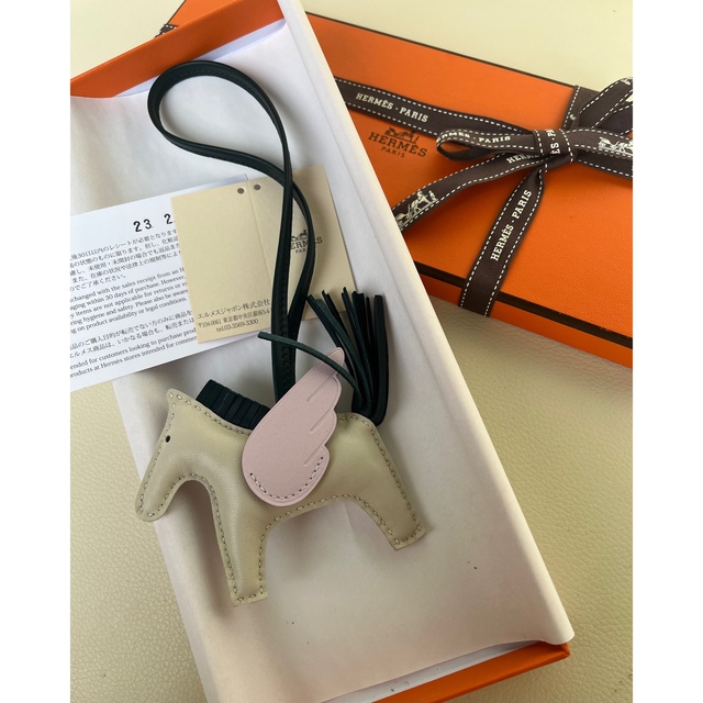 【新品/希少レア】HERMES エルメス ロデオチャーム ペガサス pm U刻