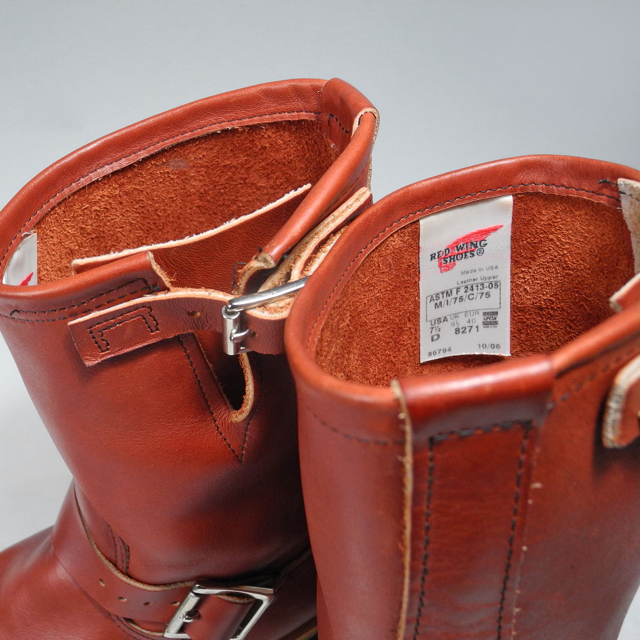 REDWING - 8271エンジニア赤茶オロラセット羽タグPT99 PT91 8812 8268