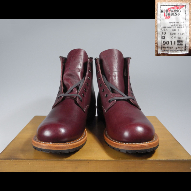 送料無料 REDWING - レッドウィング9011ベックマンブラックチェリー